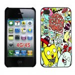 Wholesale iPhone 4 4S Enjoy Every Moment Cartoon Design Hard Case (Enjoy Cartoon)